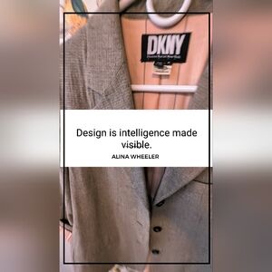 DKNY Taupe Blazer